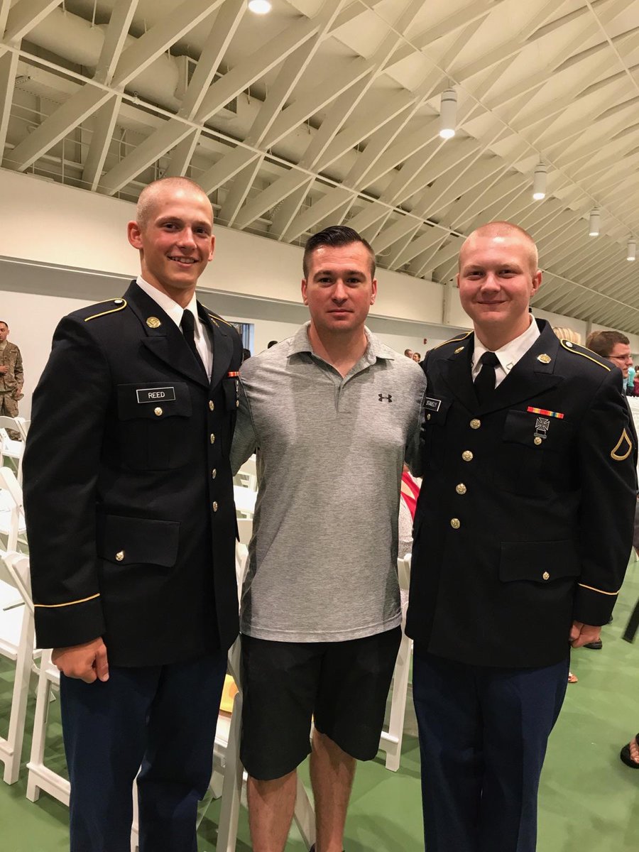 Congrats to Private Caleb Reed and Private First Class Logan Stavely for graduation from basic training!  Love seeing our Explorers succeed!