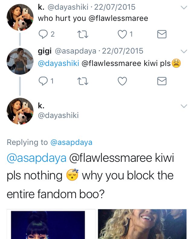 Zstanmemories's tweet photo. Drama with flawlessmaree, she would weirdly block other stans... (still wondering why lol) https://t.co/mF9Hg6Yd6r