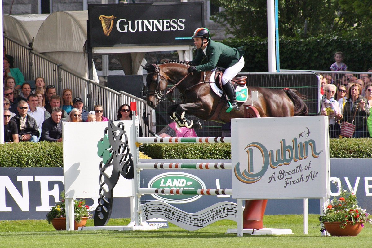 Ireland finish fifth in #AgaKhan  at #dublinhorseshow and qualify for Nations Cup World Final horsesportireland.ie/ireland-finish…