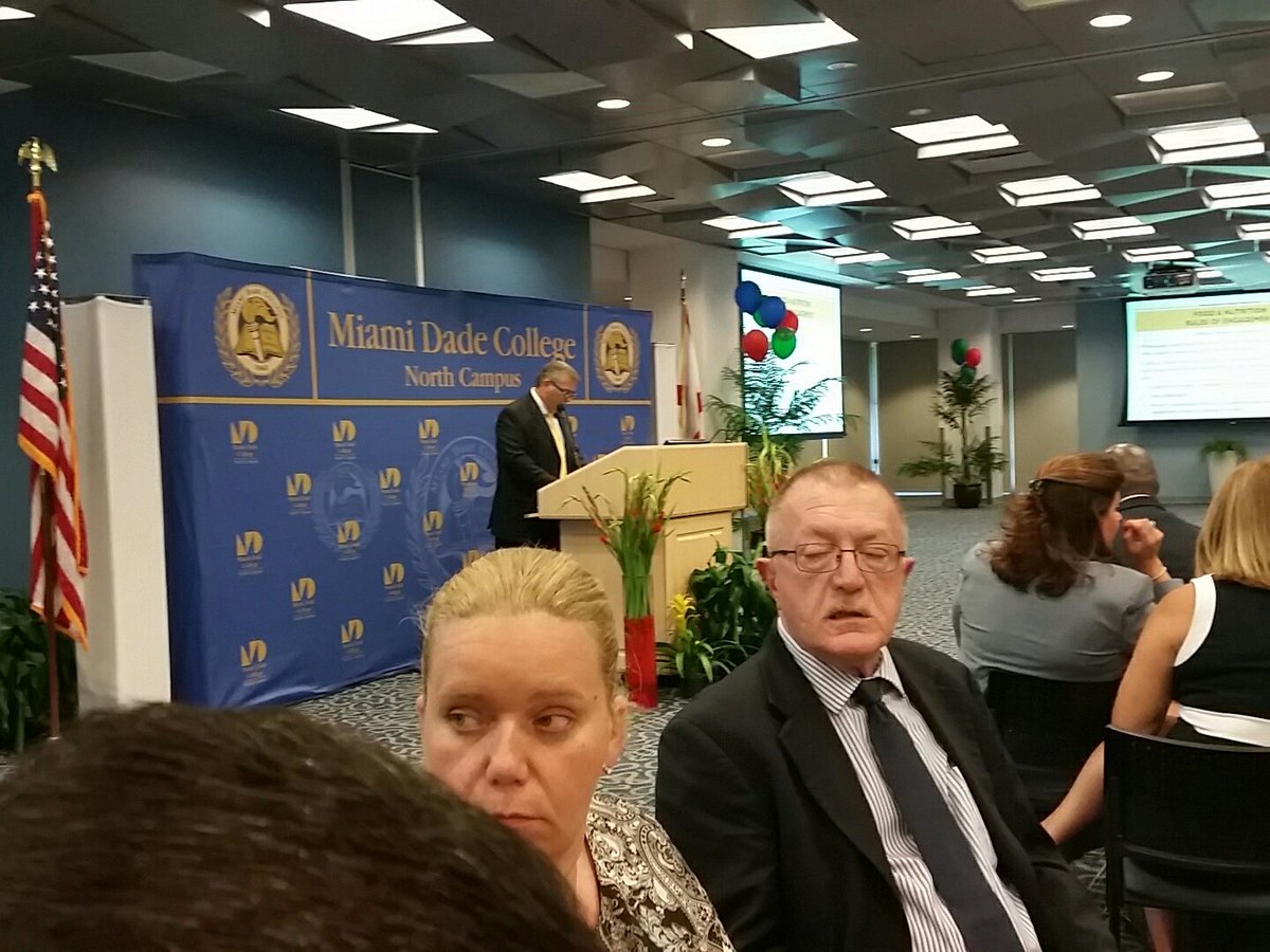 sandra_banky's tweet photo. Opening of Central Region Superintendent meeting at North Miami Dade College. @MDSPD @Eric_acosta25 @MiamiSup https://t.co/AXeH9V7Ih3