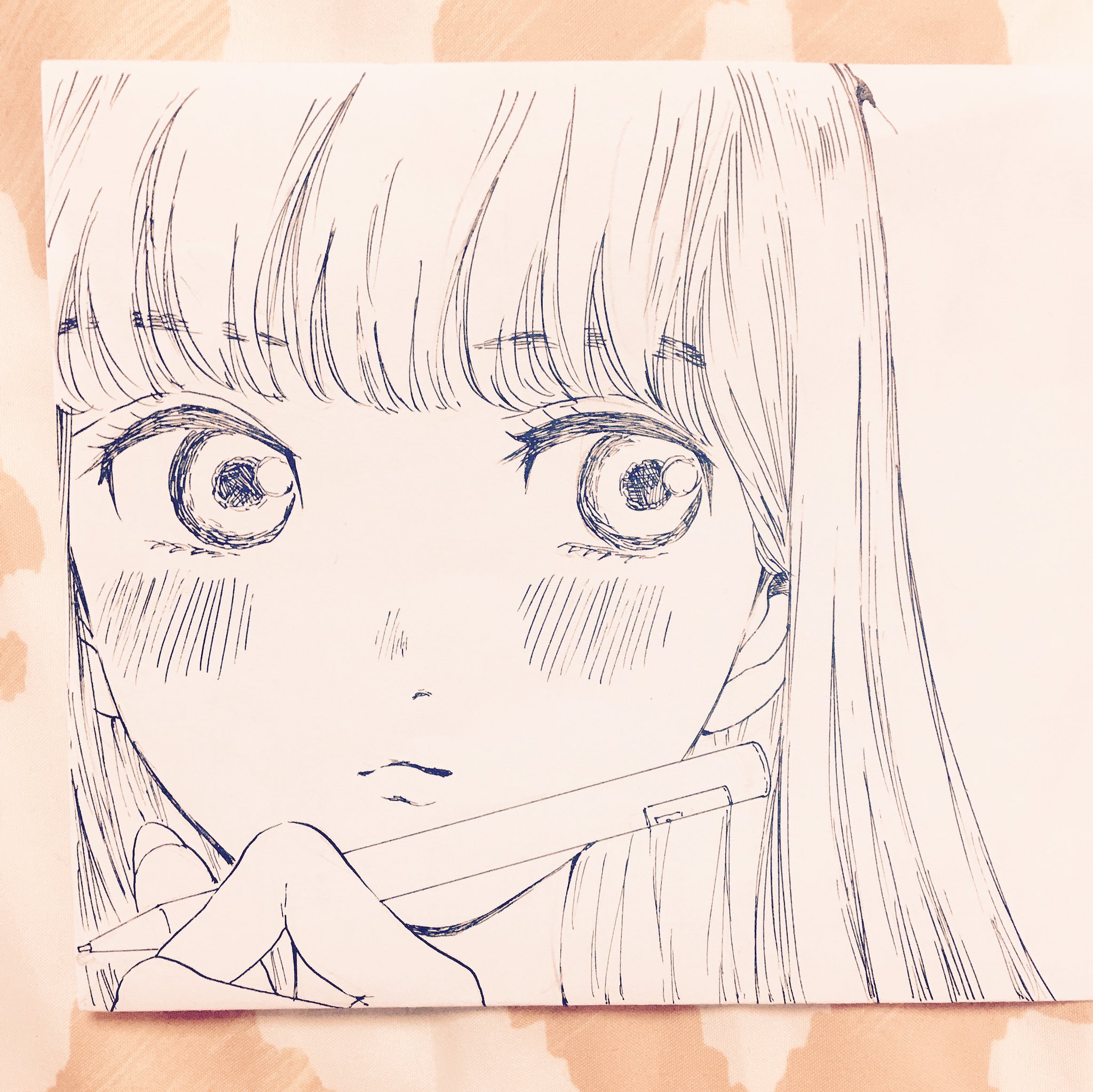 山科ティナ 好きな人をチラ見する時の女の子の顔 山科一コマ T Co Z2t7pbucjl Twitter