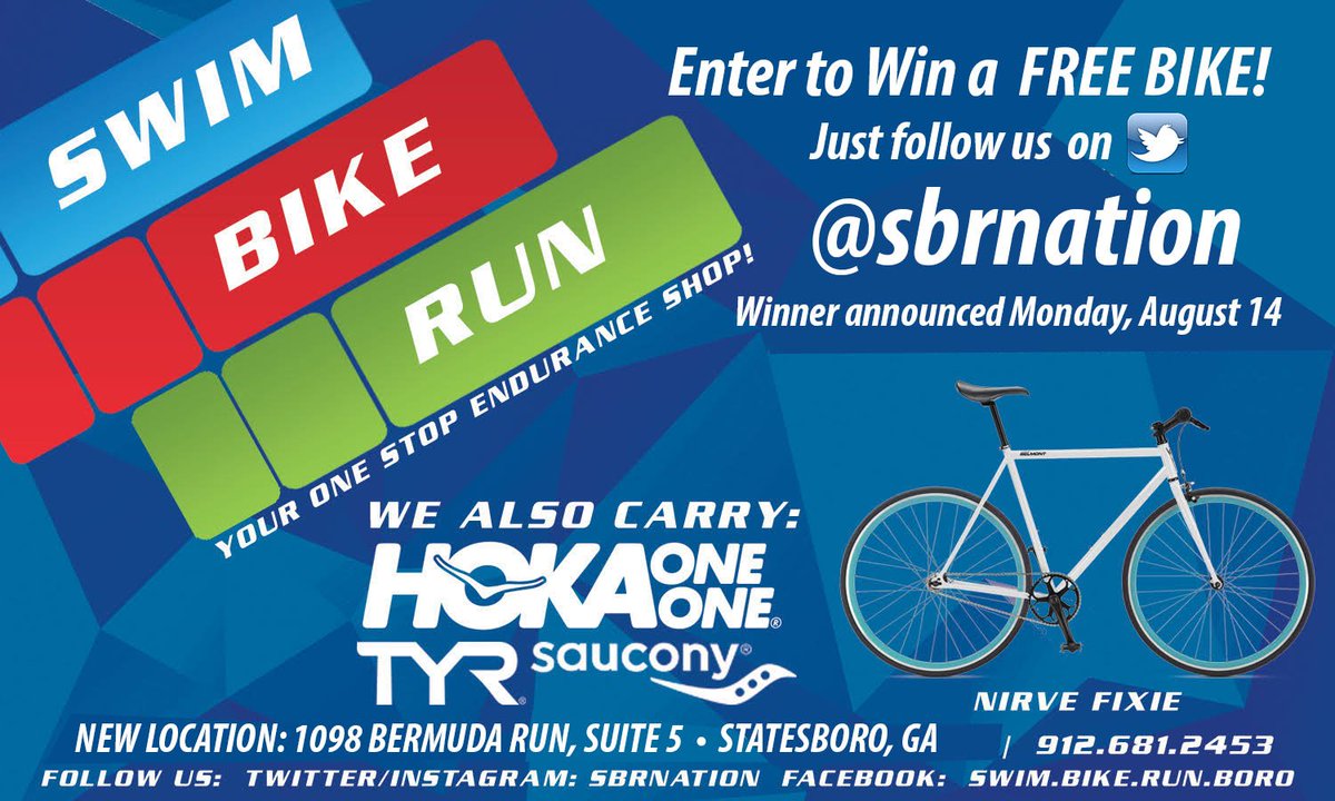 GA_Discounts's tweet photo. Win a bike from https://t.co/Jzx2OV8y2b at the Student Media event 10 a.m.-2 p.m. today in front of the GSU bookstore @sbrnation #sbrnation https://t.co/qC9kQrWQwI