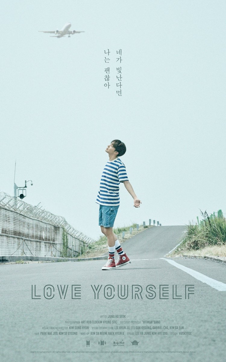 Bighit Entertainment Bts 방탄소년단 Love Yourself Poster Jhope