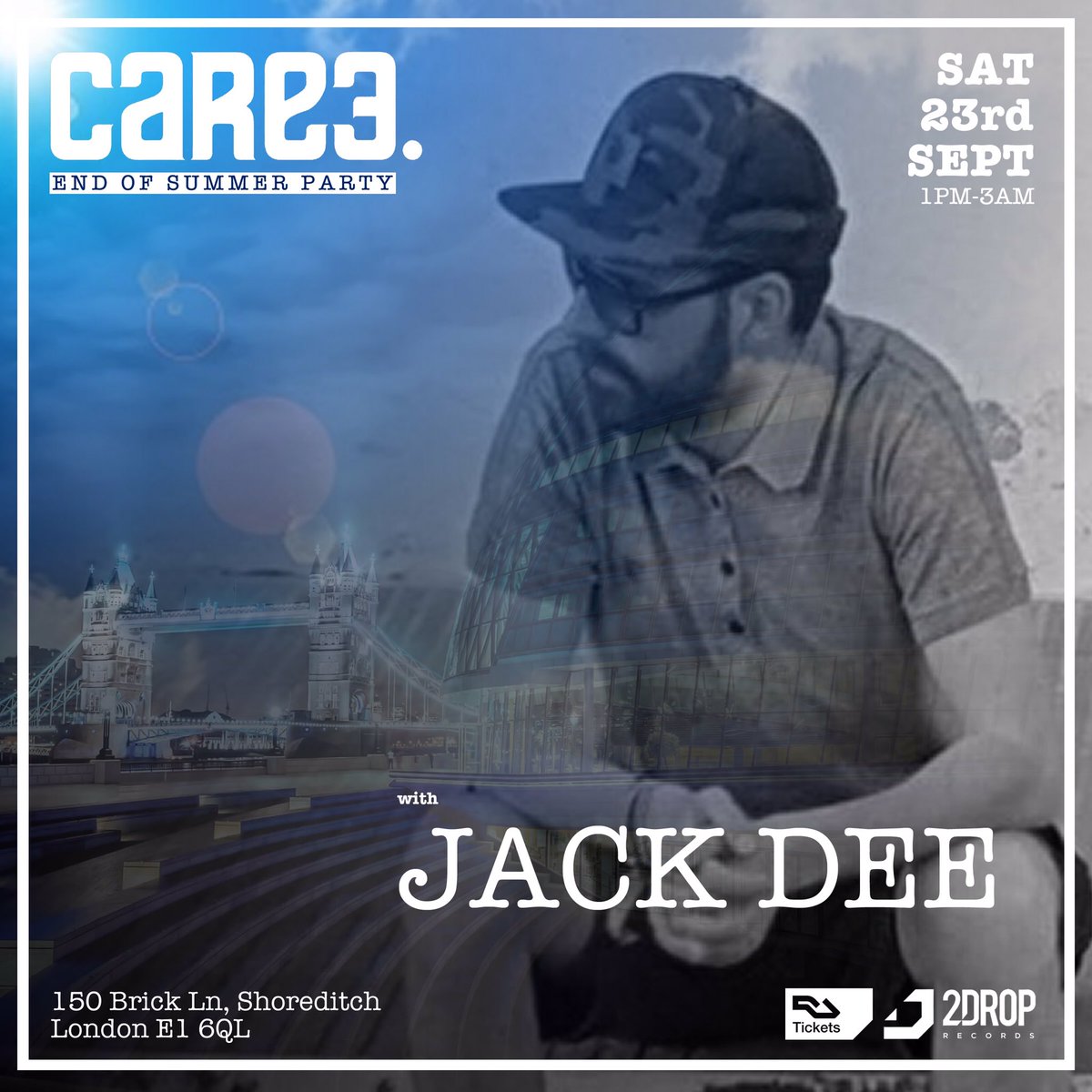 <a href="/JackDeeOutOut/">Jack Dee OutOut</a> joins care3 on Saturday 23rd September for our End of summer party @93feeteast 

1st release: residentadvisor.net/event.aspx?992…