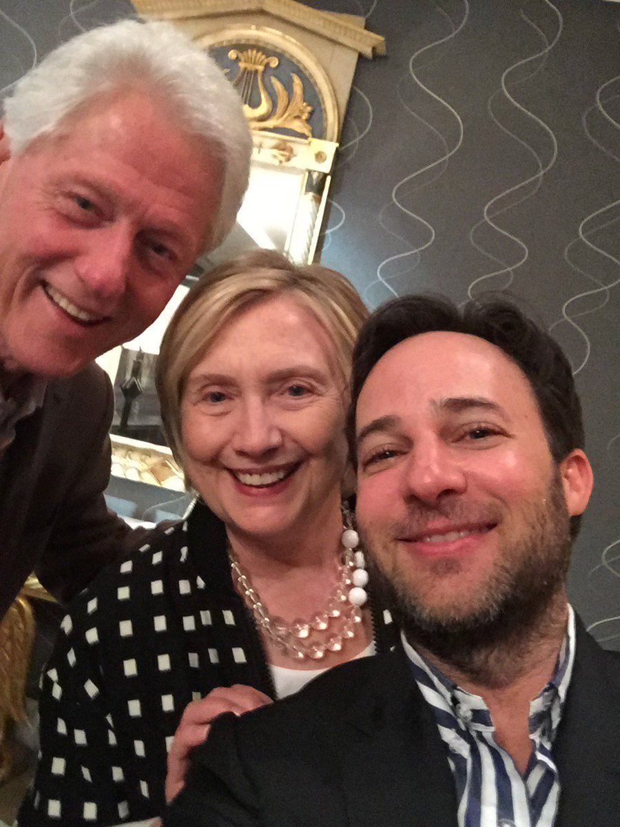 Look who came to the #RebelInTheRye screening last night! So honored to have <a href="/billclinton/">Bill Clinton</a> &amp; <a href="/HillaryClinton/">Hillary Clinton</a> see the film! An amazing night!