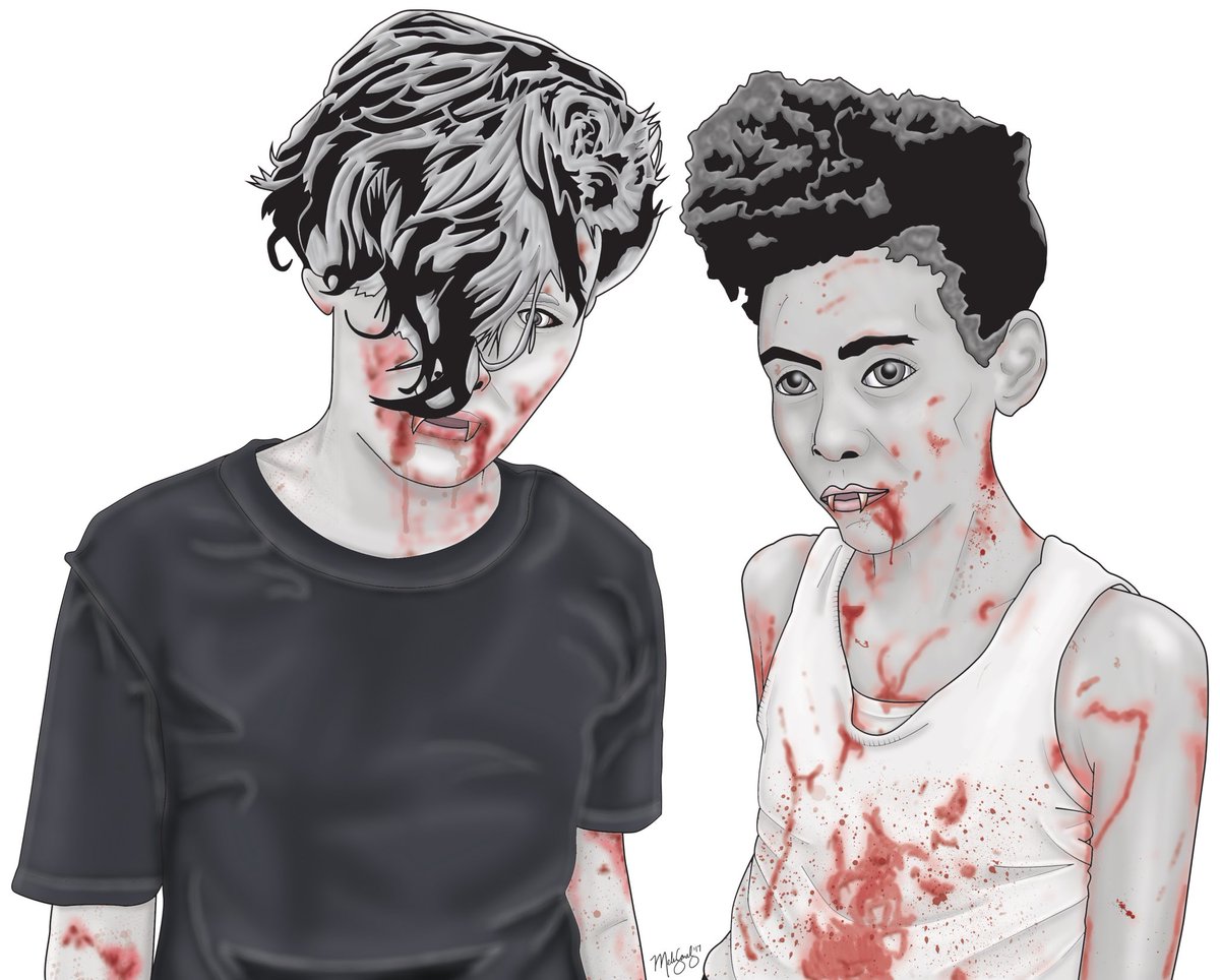 BffsLiterally's tweet photo. Merch art for our #horror #webseries https://t.co/EUuaJw6EYi