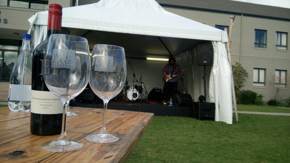 winevillage's tweet photo. Join me & the posmeester and everyone you know at the #HWFF_SA https://t.co/zGW4GgdZ2v