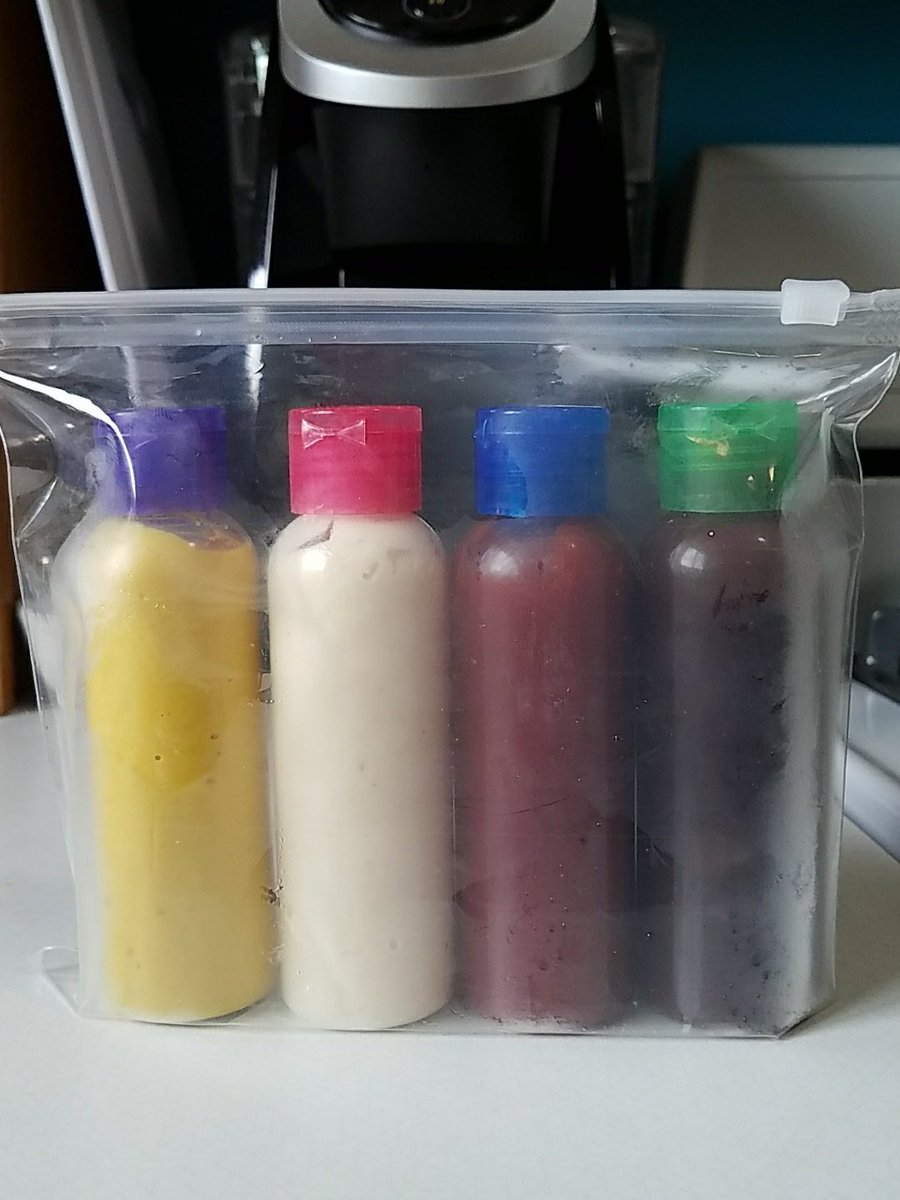 heathaavan on X: Put condiments in travel size bottles. So proud