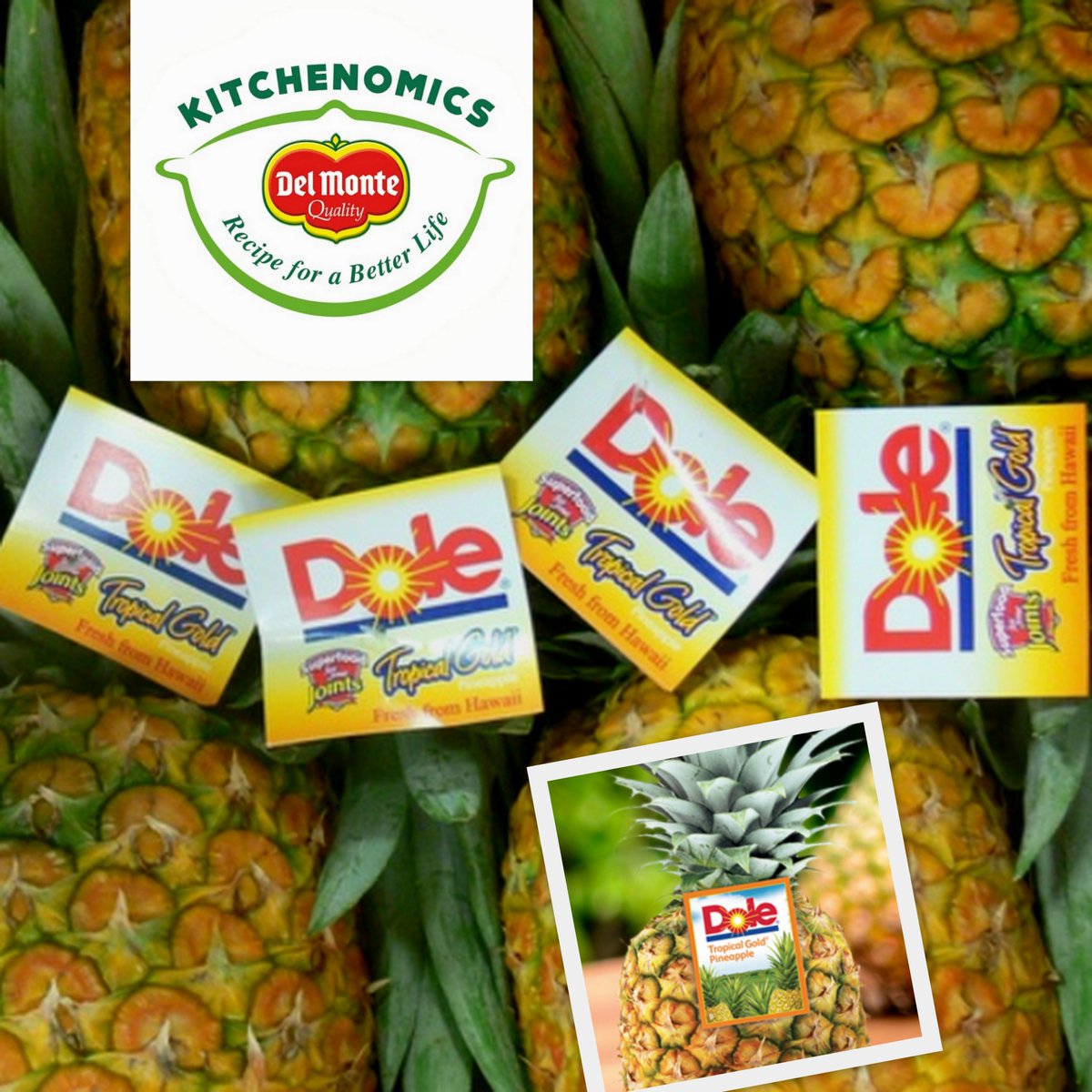 BrujaDelDemonio's tweet photo. In another cock-up, PNA used the logo of Dole Pineapple for DOLE. Dutertenomics is now Dutertedelmontekitchenomics where everything is piña. https://t.co/KXJq0MPmxW