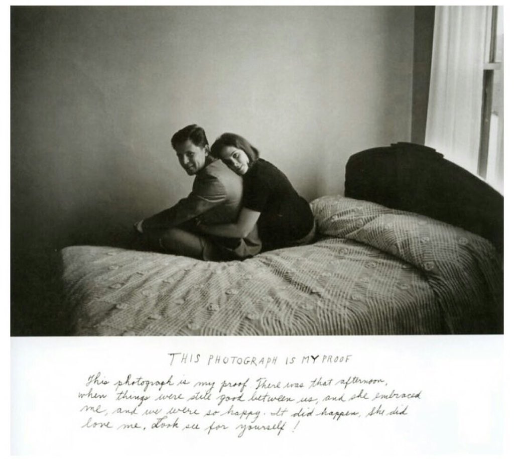 Jopolkadot's tweet photo. This Photograph is My Proof..

© Duane Michals
1974. https://t.co/2fHGu4F7Ul