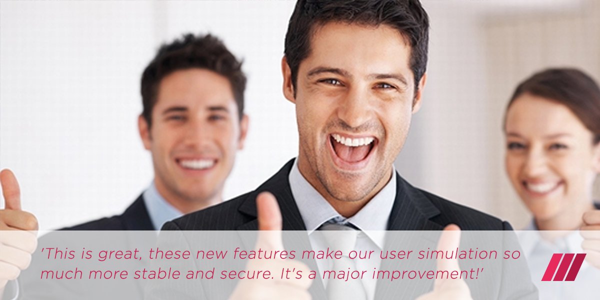 LoadGenSoftware's tweet image. We love Happy Clients! 👍 Learn more about #LoadGen 4.2 and get a free trial today ➡ loadgen.com/forms/free-tri… #LoadTesting #Software #IT