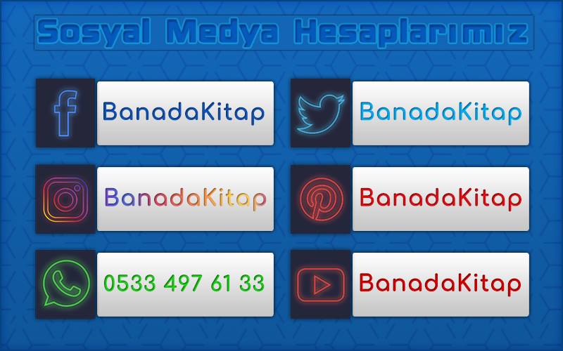 BanadaKitap's tweet photo. Bize diğer sosyal medya platformlarından da ulaşabilirsiniz. #banadakitap #teog #ygs #lys #kpss #hikaye #roman https://t.co/Q8DHOn9SXi