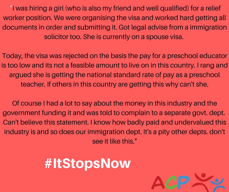 ACP Ireland (@acpire) on Twitter photo The #earlyyears workforce continues to be exploited by govt policy through underfunded schemes. Calling on <a href="/Paschald/">Paschal Donohoe</a> & co. make a change The #earlyyears workforce continues to be exploited by govt policy through underfunded schemes. Calling on <a href="/Paschald/">Paschal Donohoe</a> & co. make a change