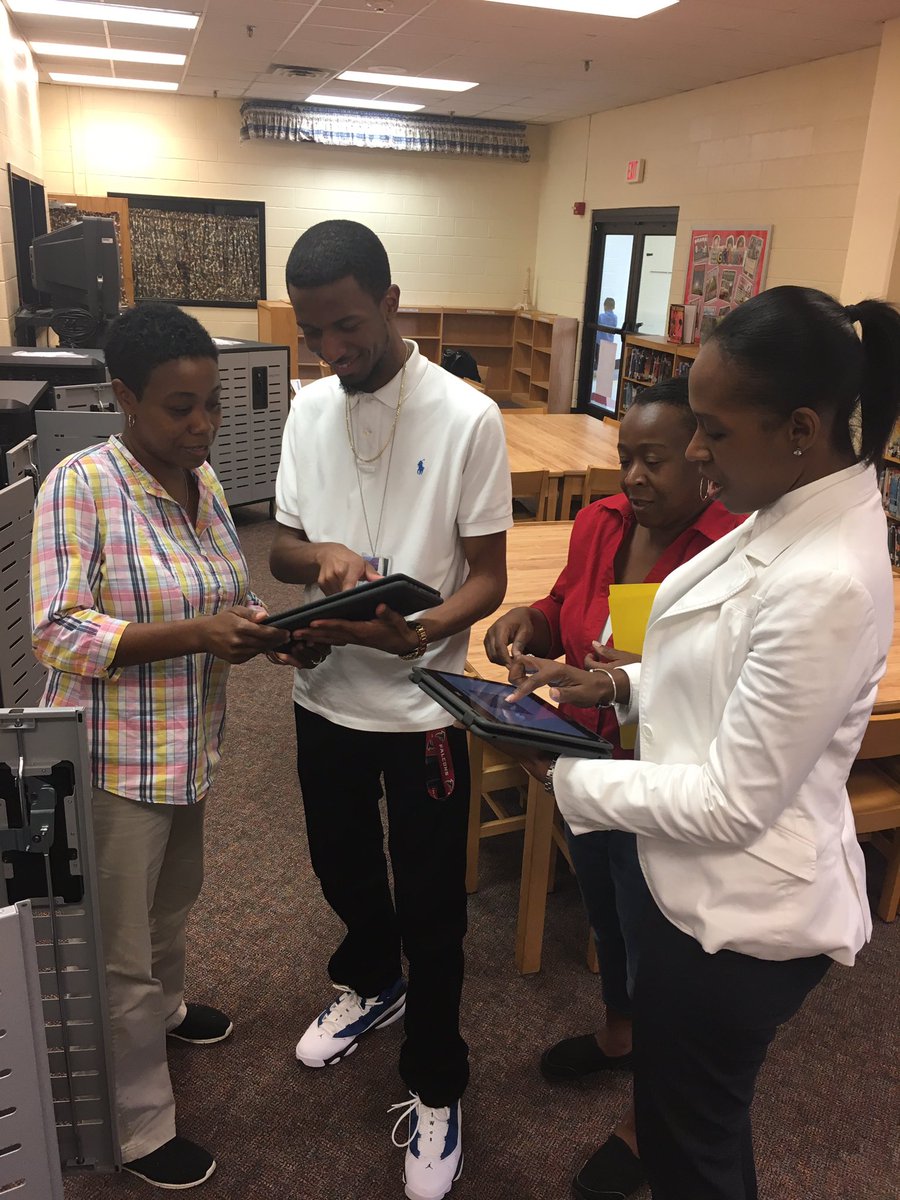 So excited about our new student devices!  Our students are in for an awesome year.  #personalizedlearning #innovationmatters