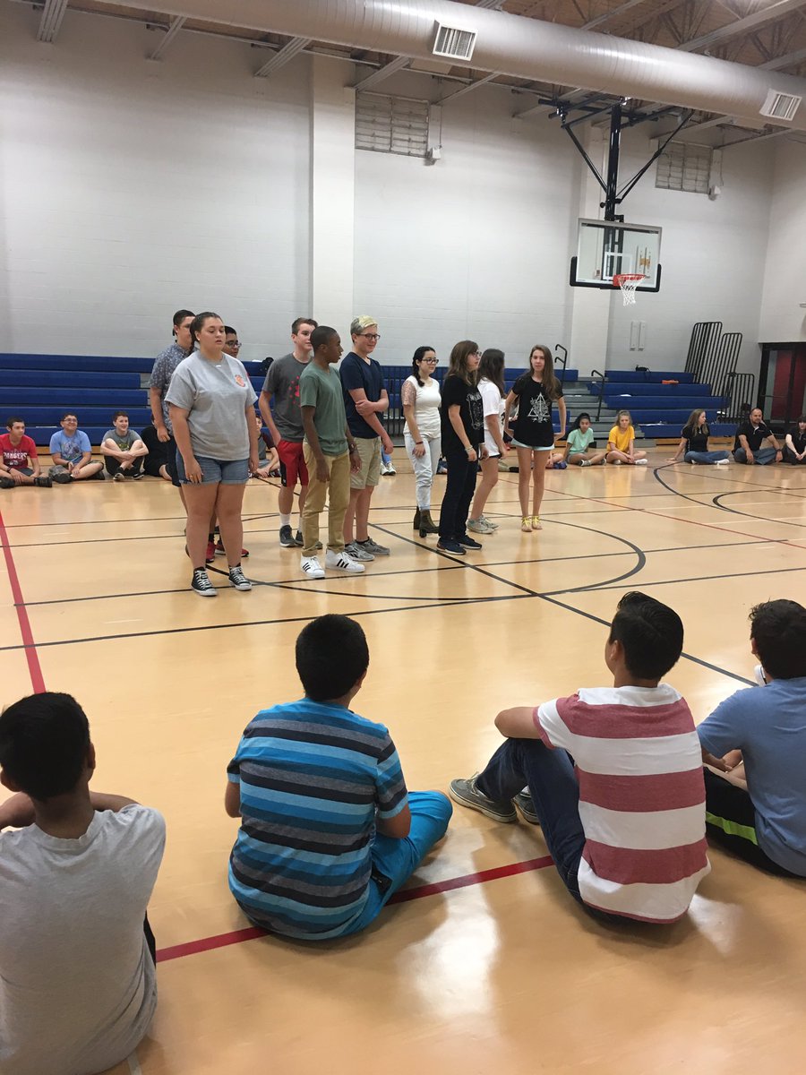 MsRaheelaShaikh's tweet photo. LLC making sure our Rookies are excited and ready to go! #NTHCrookiecamp @NewTechCoppell https://t.co/J1sHbka2cn
