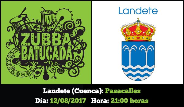 zubba_batucada's tweet photo. Este sábado la #batufurgo viajará hasta #Landete (Cuenca) y el domingo estaremos en #CuevasLabradas 🎉 🎶 💃
#ZubbaSummerTour17 https://t.co/La1g2T2QuG