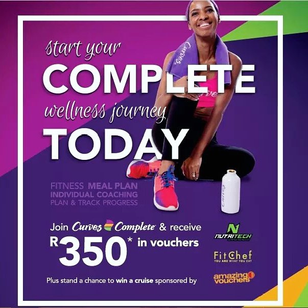 CurvesWcorner's tweet photo. Join Curves Complete now and stand a chance to WIN a cruise to the Portuguese islands! #SummerBody #WinACruise https://t.co/o811A6te9X