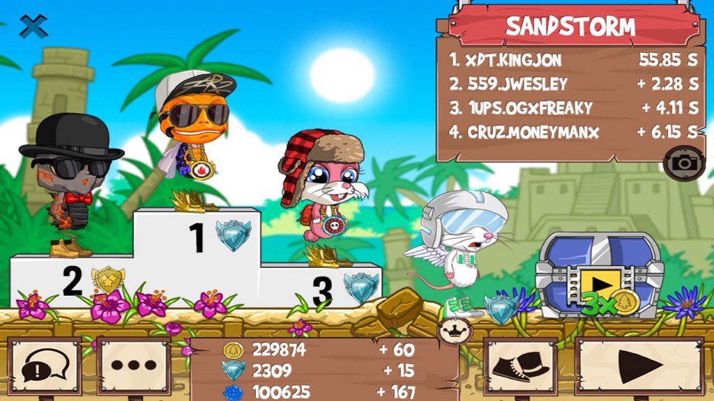kingjonpep's tweet image. All those guys just got washed #funrun2 #Jwesley #OGxFREAKY #MONEYMANx