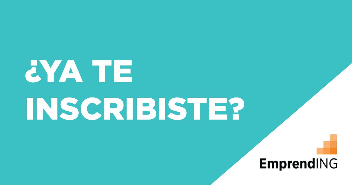 ¿Ya te inscribiste? 
Al cierre de las inscripciones vamos a avisar x mail quiénes son los seleccionados para cursar este cuatrimestre.
