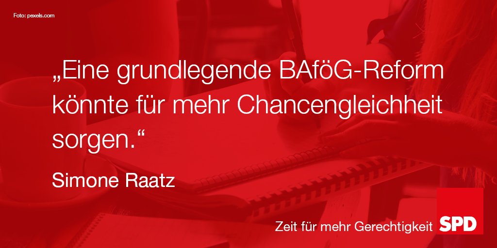 SPDSachsen's tweet photo. Immer weniger #BAföG-Empfänger in #Sachsen: Simone #Raatz: Wir brauchen jetzt das BAföG-Plus! 👉https://t.co/rEKr9cZbyt https://t.co/S3JTlGb092