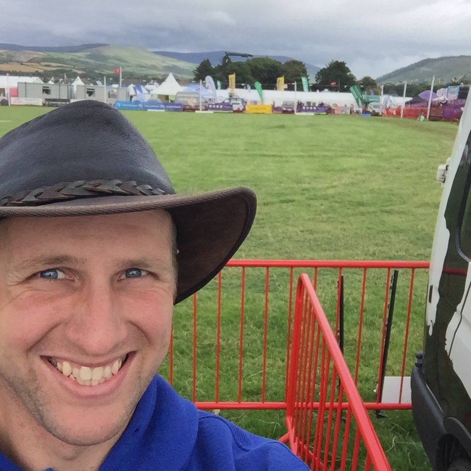 Very wet but nice day at the Royal Manx Agricultural Show today! I love this place! #RoyalManx