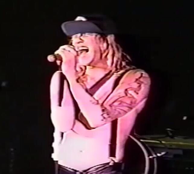 Remembering Jani Lane. Frontman, lead vocalist, &amp; friend to many. Pictured live from the Hammerjacks stage 2/11/91. #janilane #warrant #RIP