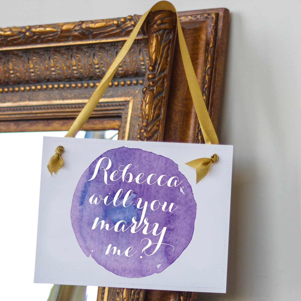 TheRitzyRose's tweet photo. Watercolor proposals! #proposal #weddingsign #willyoumarryme #personalized https://t.co/WLFDTBQMOZ