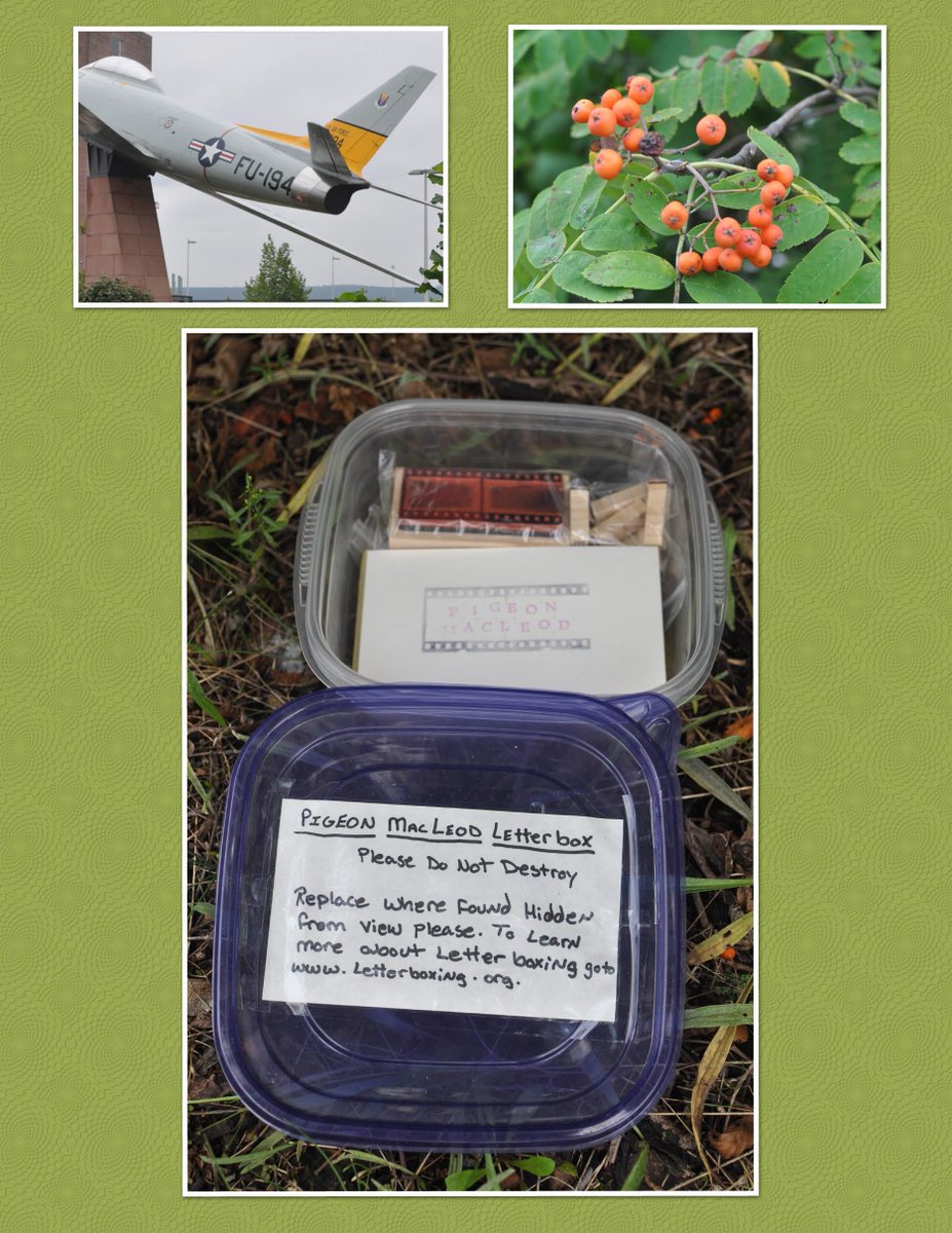 On Ramstein AB is a quiet parking spot with this view. Find me under the Rowan tree.