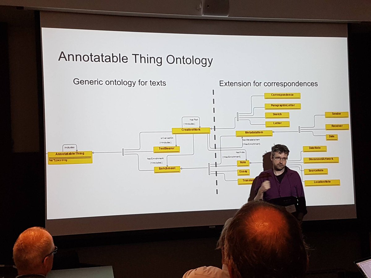 uovouniversale's tweet image. Great work on rich yet flexible web annotatations in #RDFa presented by @marijnkoolen #dh2017