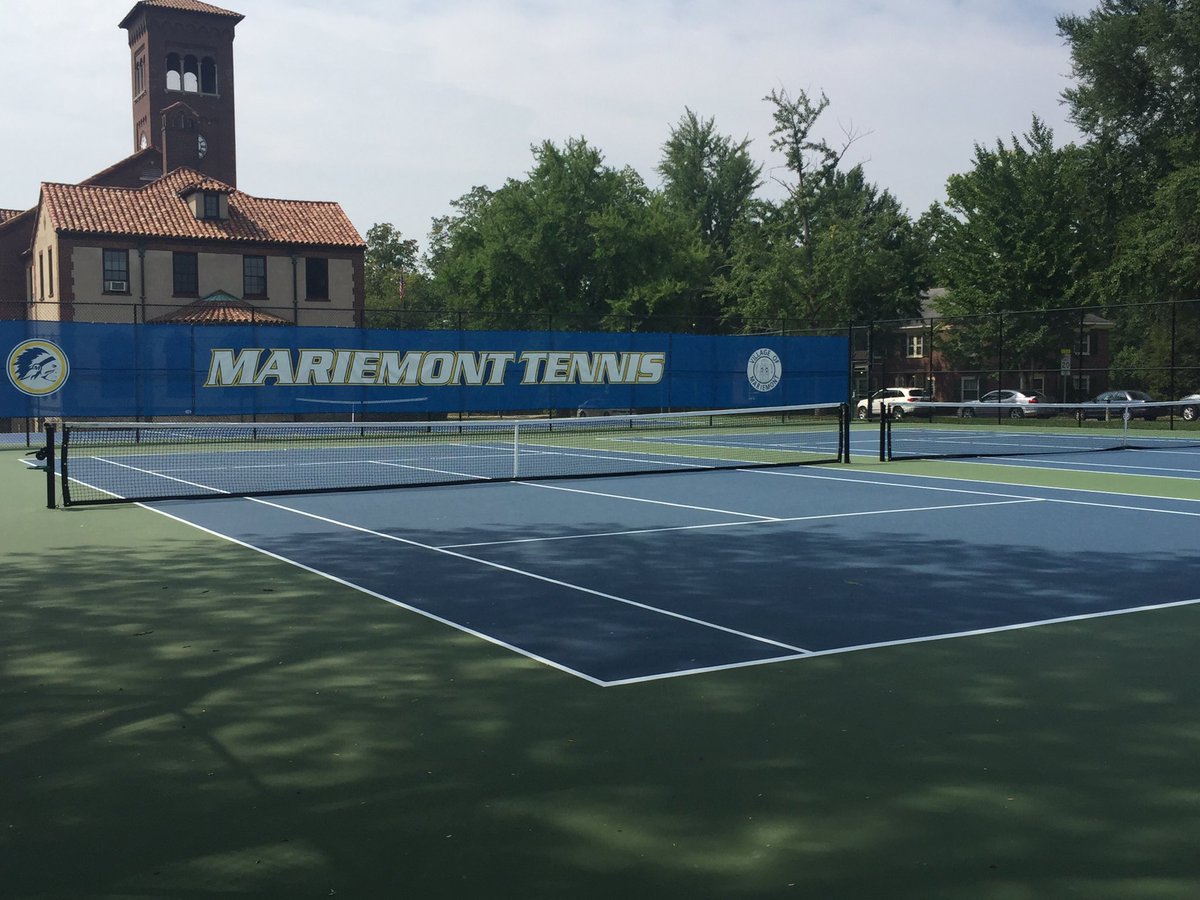 Thanks Village of Mariemont,  Boosters, <a href="/mmontad/">Tom Nerl, CMAA</a> for support on Tennis court project, girls excited to start season Sat. 11am vs Harrison