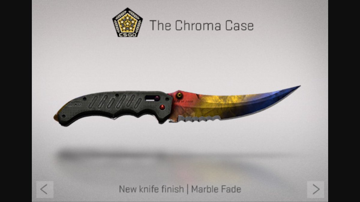 Designerlive's tweet image. 🎁Flip Knife Marble Fade🎁

 - Follow +RT
 - Subscribe goo.gl/Nyugww
 - Reply with proof✔
 
⌚️ Winner at 2k subs ⌚️