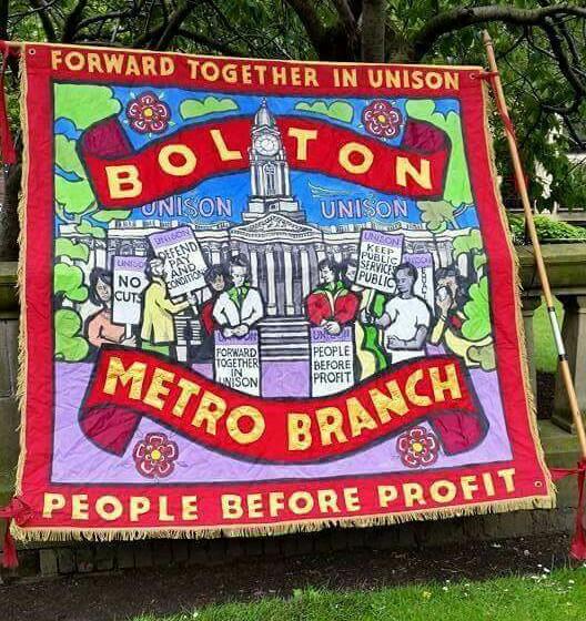 UNISON_Bolton's tweet photo. SOLIDARITY wishes from Bolton to @MFUnite members👍
#britishairways #Bastrike
Salaries = £12K👎
BA cash stash = €3.7B👎 https://t.co/2aBBzzLqeE