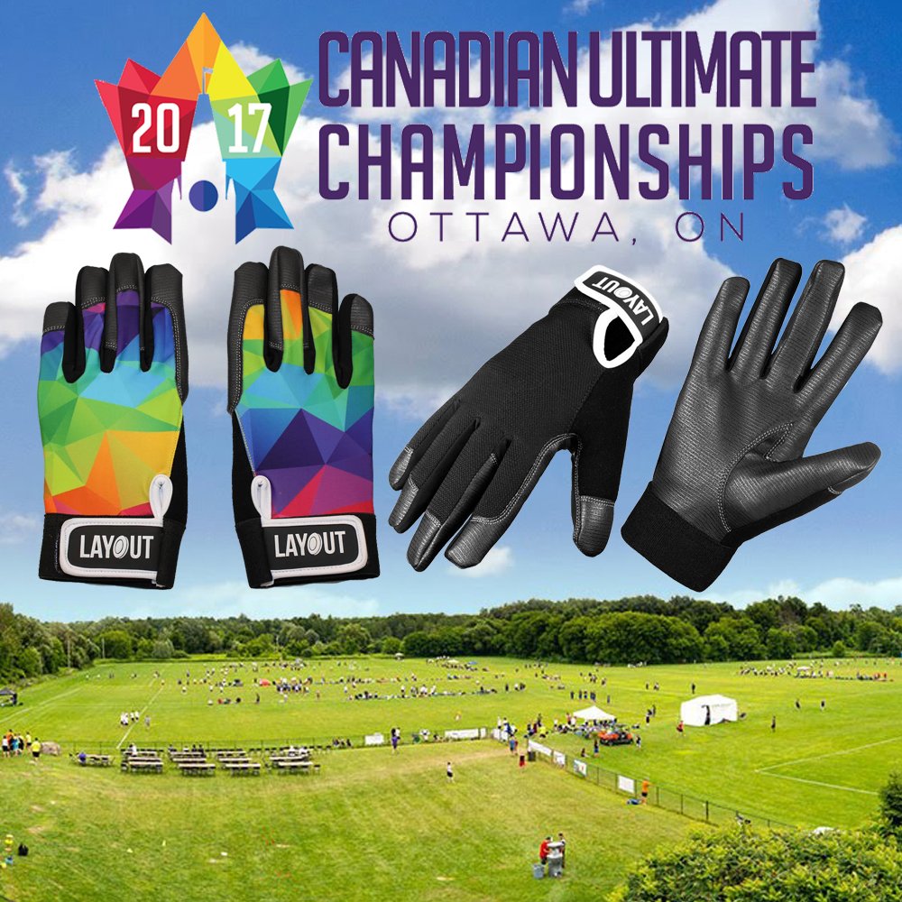LayoutUltimate's tweet image. Are you attending CUC 2017?   Swing by the merch tent and pick up the 'Ultimate Grip'! #LayoutGloves @CUC_tweet @UltimateCanada @vcultimate