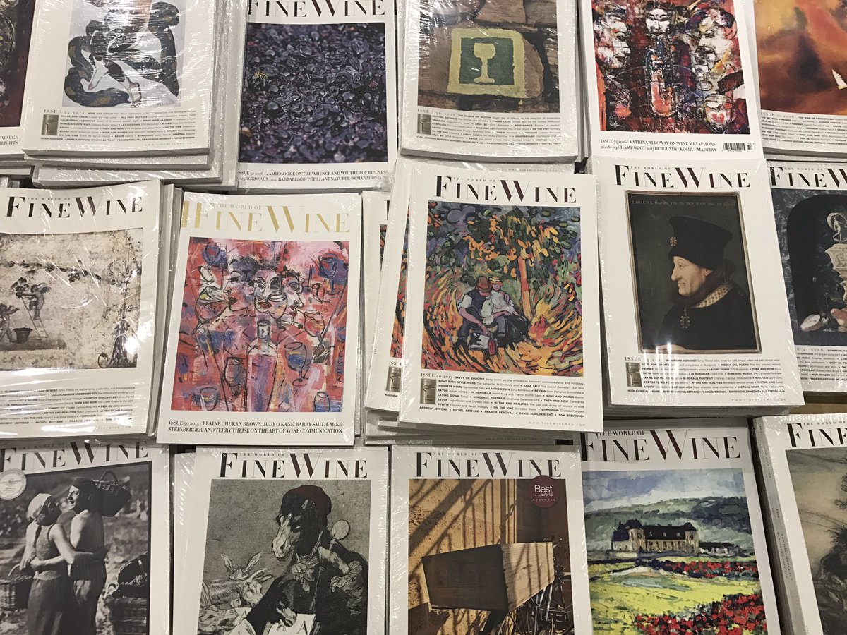 Hundreds of archived <a href="/worldoffinewine/">World of Fine Wine</a> for our <a href="/TEXSOM/">TEXSOM Conference</a> volunteer team. So much info in these pages! #TEXSOM