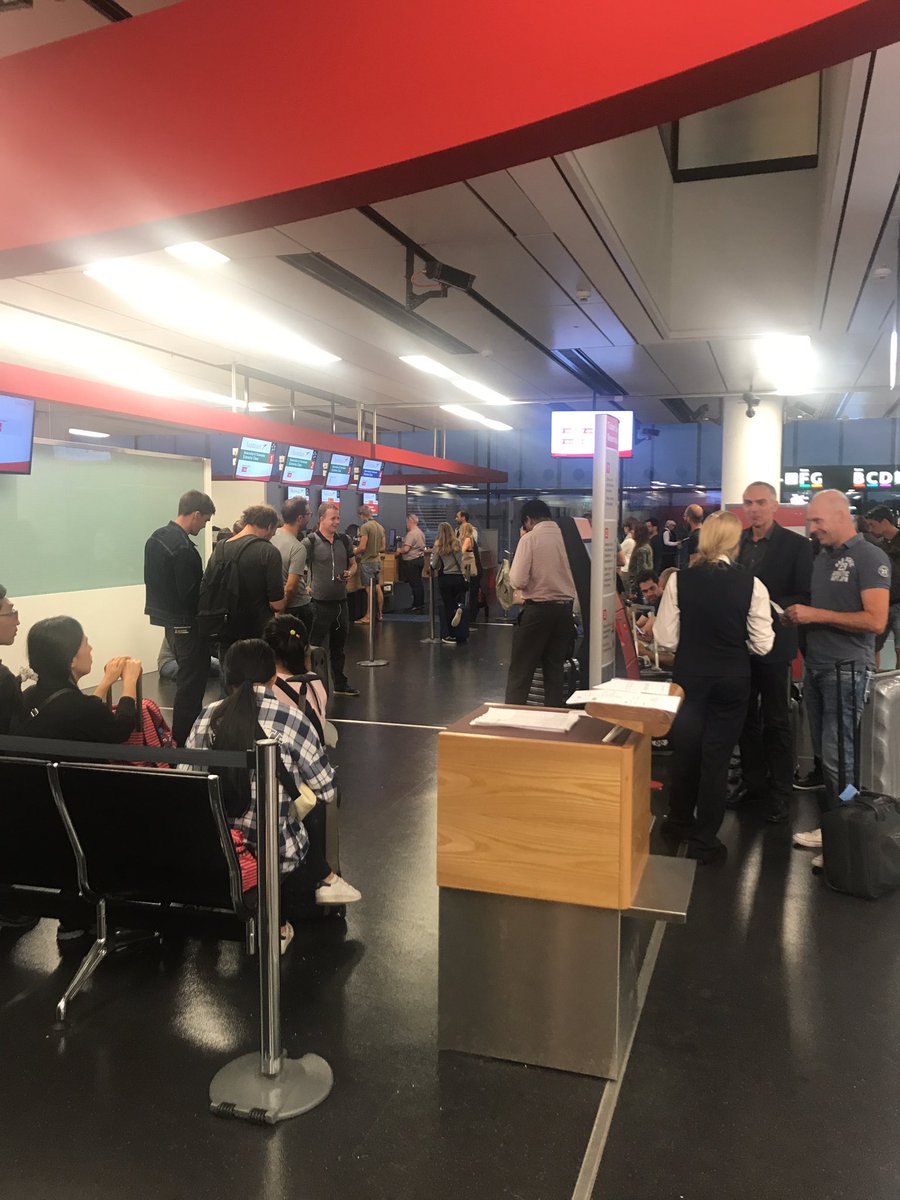HansWVolcano's tweet photo. Welcome to @_austrian in Vienna, Europe's worst airline service https://t.co/SQaeEhkNfA
