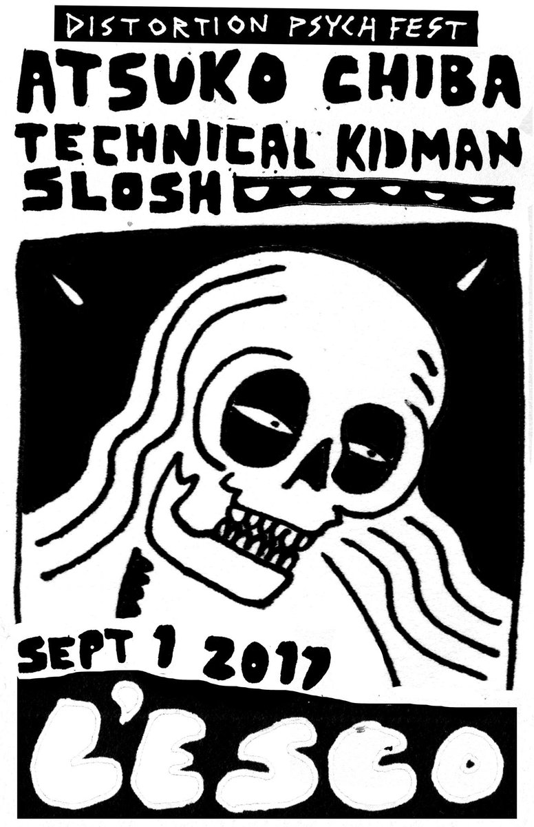 This is shaping up to be our last Montreal show of the year! Come hang out! #distorsionpsychfest #fme