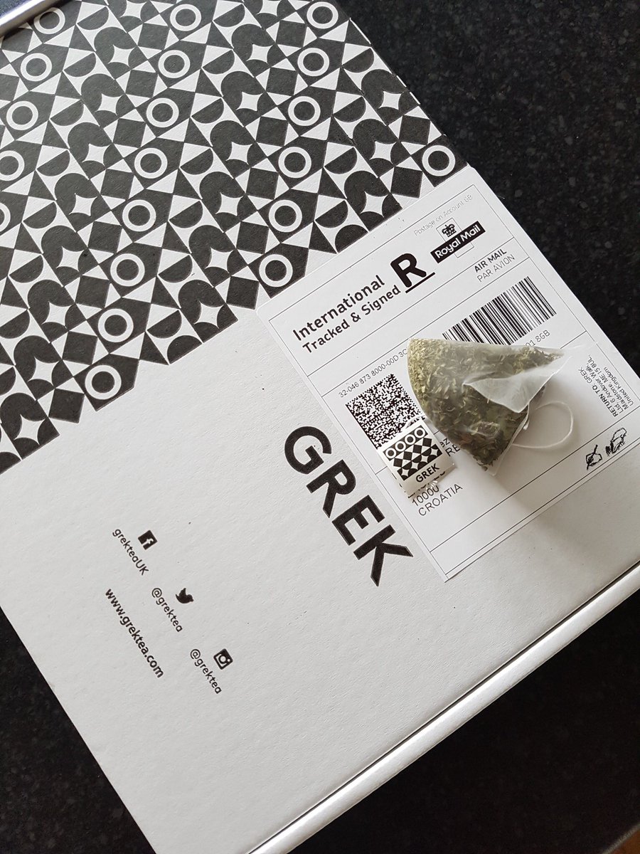 grektea's tweet image. GREK is going to Croatia! All our international orders are #tracked and #signedfor for extra #peaceofmind