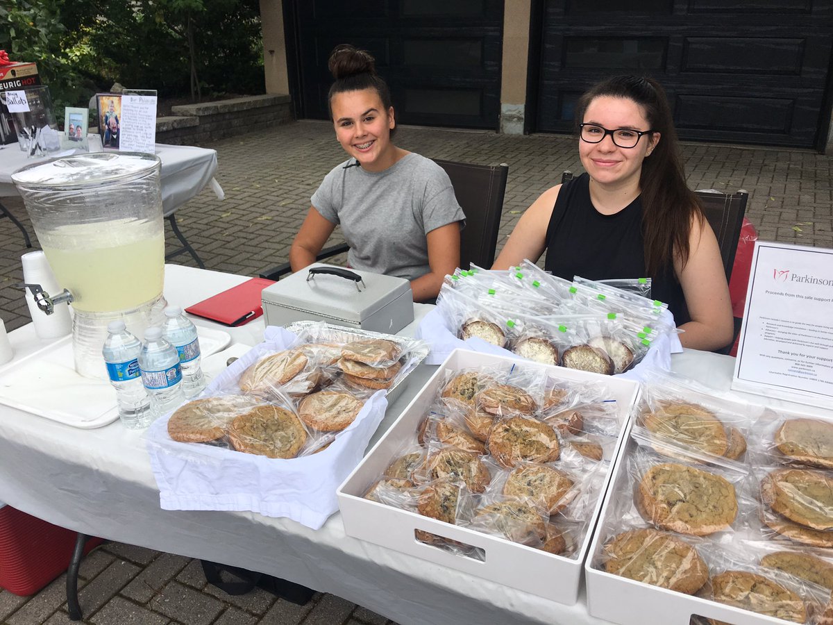 Emma &amp; Sasha were up all night baking to raise $ for Parkinson's disease in honour of Emma's grandfather &amp; great-grandfather. <a href="/CHCHNews/">CHCH News</a>
