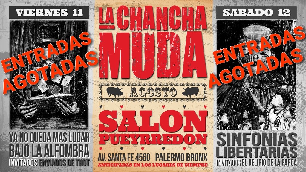 SuenaRockUnder's tweet photo. Llegó el viernes y acá te dejamos algunos planes para el finde!
#SRURecomienda > https://t.co/hNf9kktiIM https://t.co/bQ0m1VSPR4