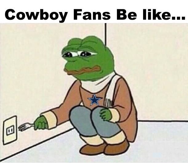 B1ackSchefter's tweet photo. Cowboys fans current situation.. https://t.co/mcWjiQ2q7Z