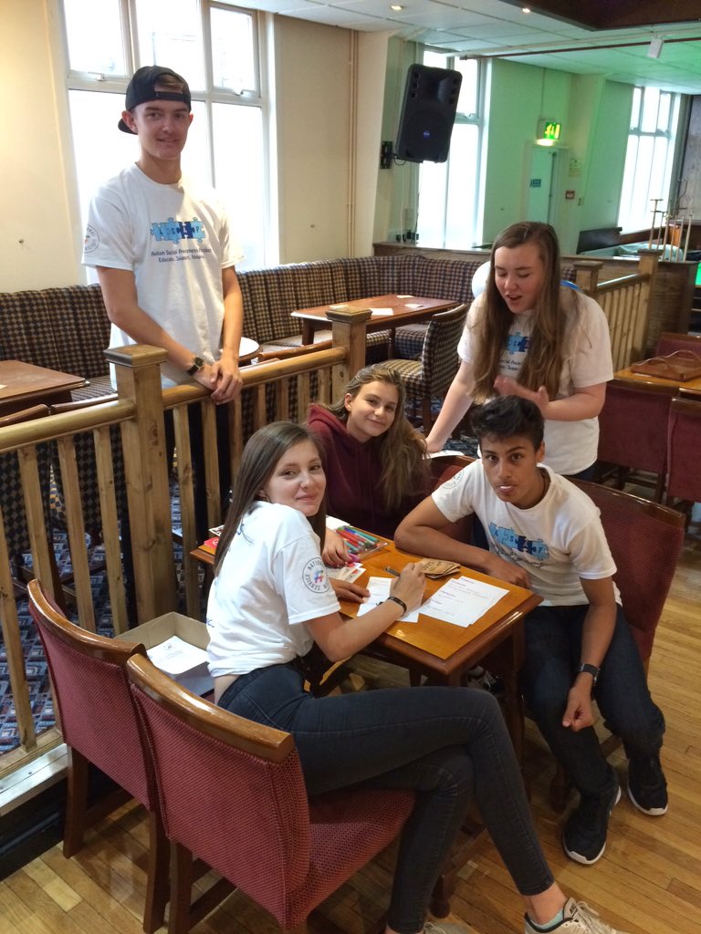 ASAP_NCS's tweet photo. Final preparations underway to make sure our social media pages and chosen charity @CEDAexeter @cedabisnet are recognised tonight! #NCS https://t.co/C60rXZP6H3