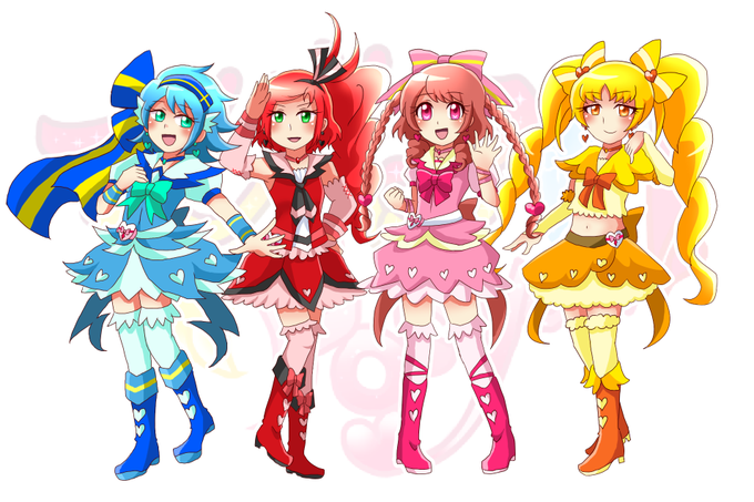 オリジナルプリキュアのtwitterイラスト検索結果 古い順