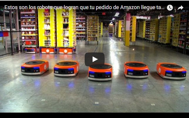 logispa's tweet image. Amazing Amazon Robot logispa.com/noticias/robot… #Amazon #amazing #logistic #logistica #storage #almacenaje #robots