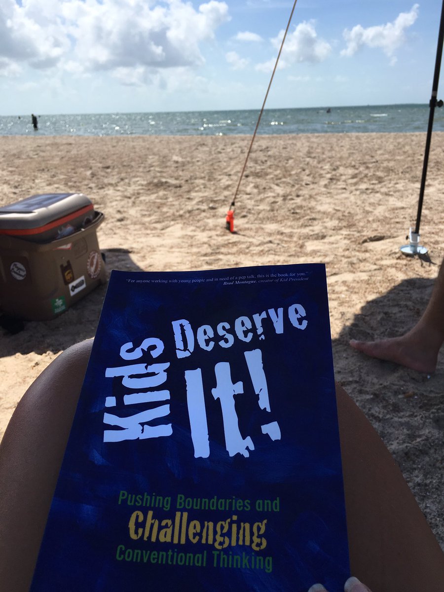 MrsChrisPerez's tweet photo. Just finished my summer reading. I am inspired and excited to try some new ideas this school year! #kidsdeserveit https://t.co/QY3eJJNw7Y