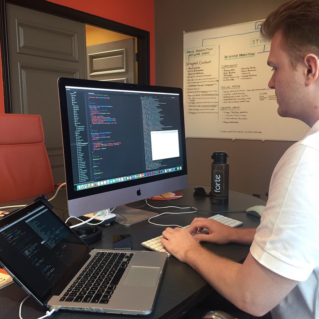 Taking the first steps to develop a new streaming platform...check back for more! #codeanywhere #unleashimagination