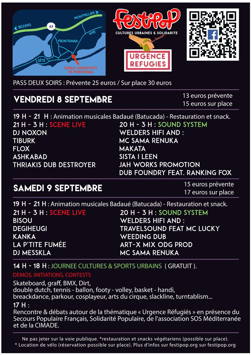 Festipop's tweet image. L’ensemble du programme du Festipop 2017 buff.ly/2alai7n
Et pour découvrir le teaser de cette 14ème édition, rendez- vous dimanche