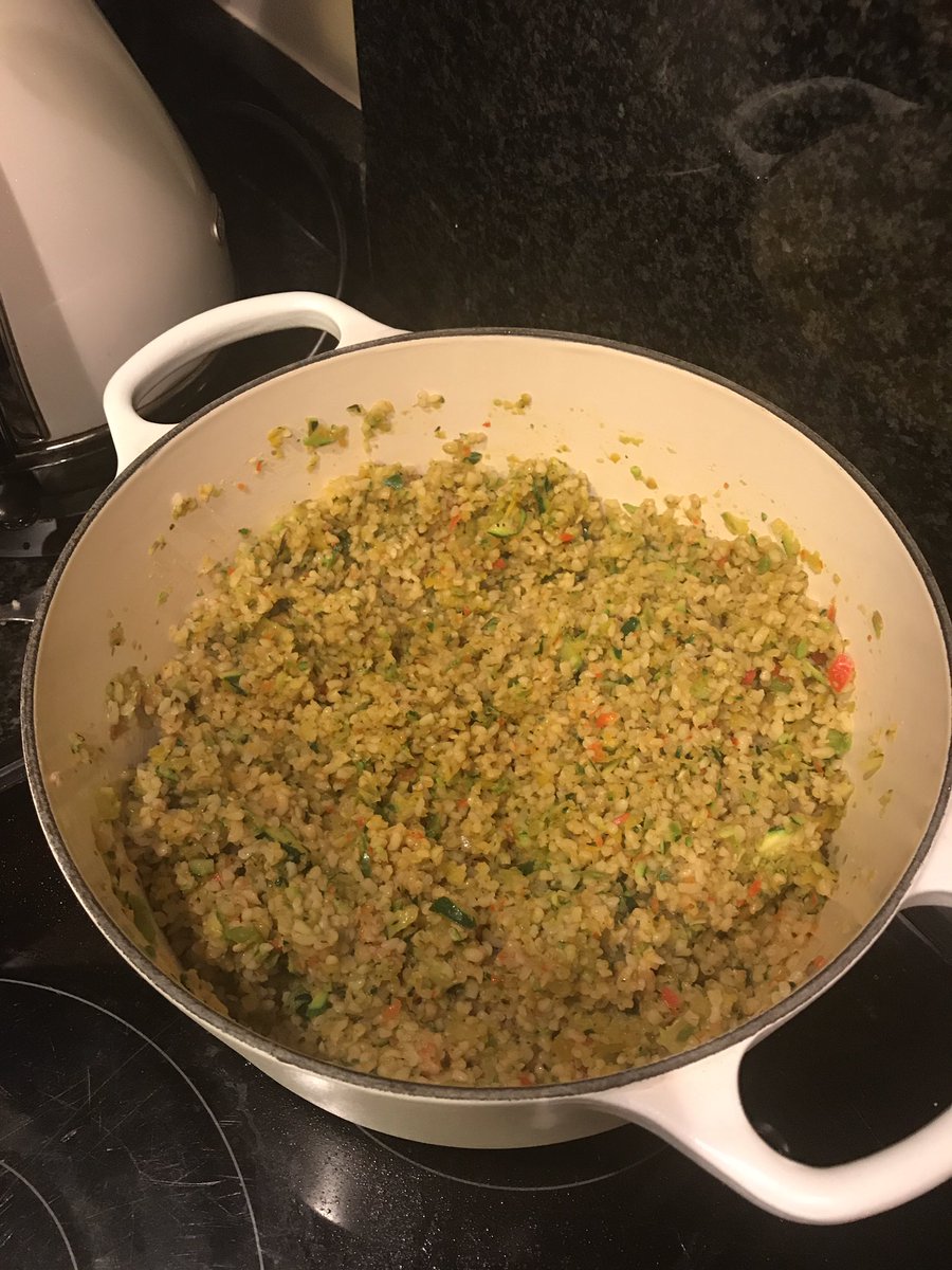 ElmarieBerry's tweet photo. Thank you for supper last night @CheckersSA I think it was a huge success, I made Moroccan Bulgar Wheat #CheckersReadyToCook @HermanLensing https://t.co/nsvlcXySkW