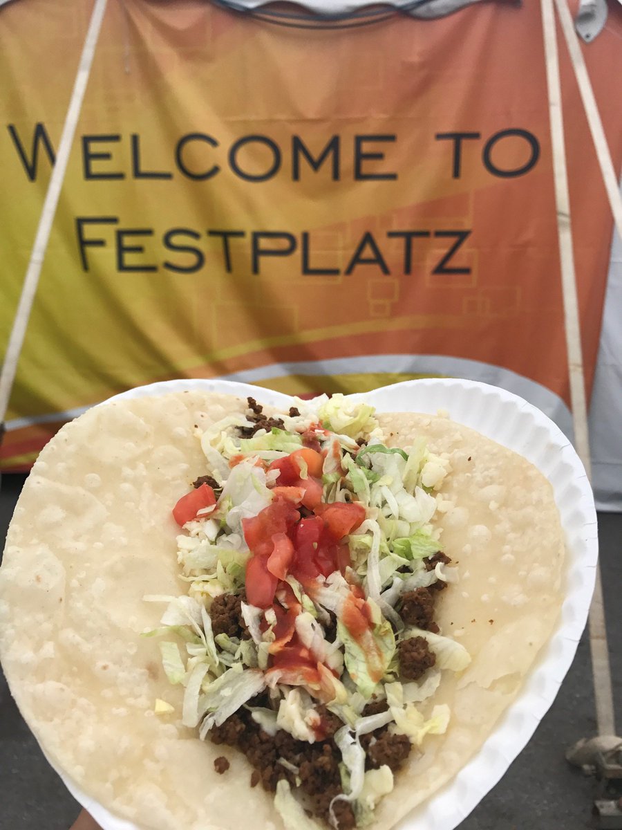 Beefing up with <a href="/TakeATaco/">Take-A-Taco</a> at <a href="/WellsFargo/">Wells Fargo</a> Festplatz!