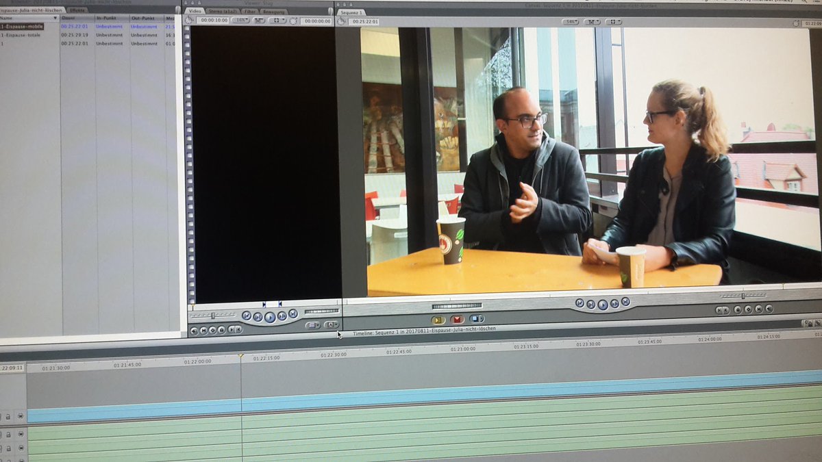 Wir arbeiten für euch schon am nächsten #Eispause-Video mit <a href="/wolffch/">Christian Wolff</a>. Dies mal mit Kaffee statt Eis. Es war einfach zu kalt...
