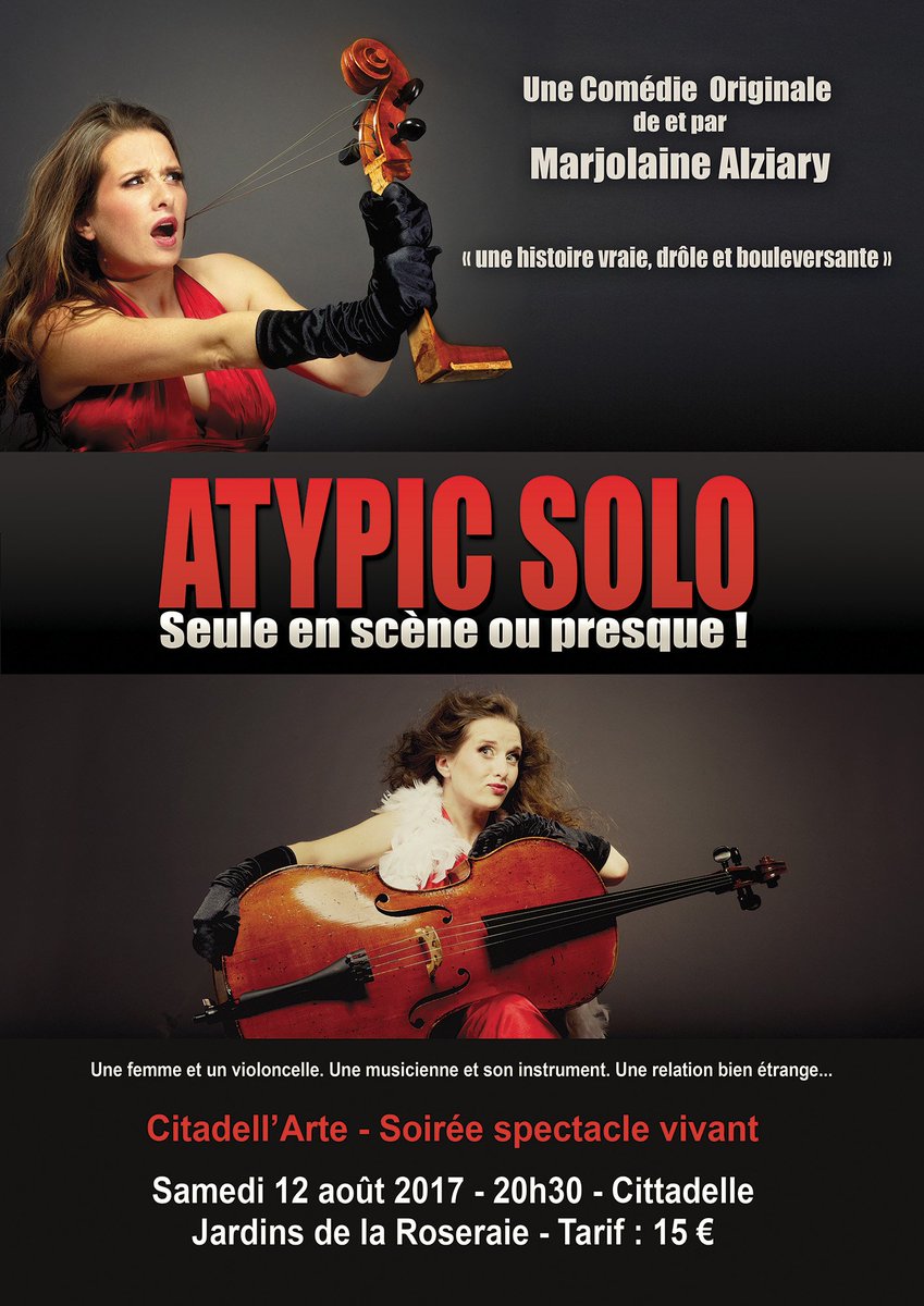 Villefranche06's tweet image. Samedi 12 août ATYPIC SOLO dans le cadre de #citadell'arte !! #Villefranchesurmer #Myvillefranchesurmer #theâtre